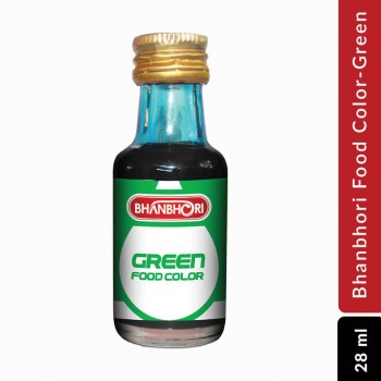 Bhanbhori Food Color-Green, 28 ml